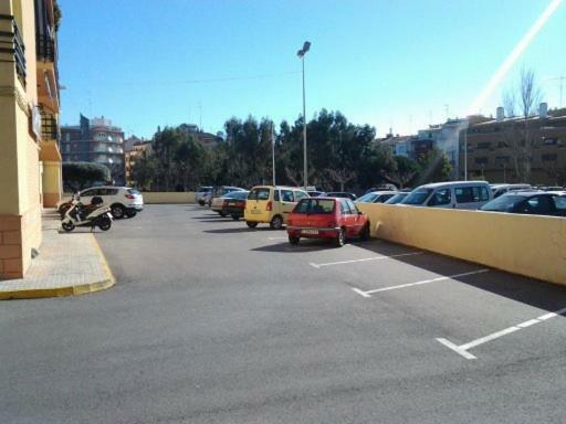 Primera línea en Playa Sur. Plaza Constitución Peñíscola Exterior foto